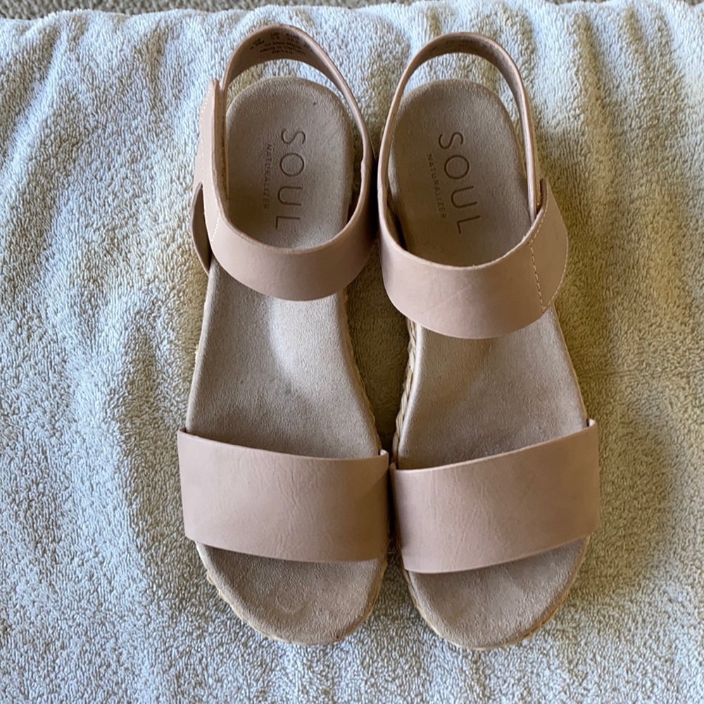 Blush Pink Soul Sandals
